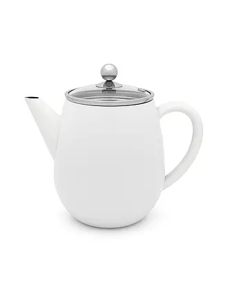 BREDEMEIJER | Théière Duet® Eva 1,1L double paroi Noir/Verre | weiss